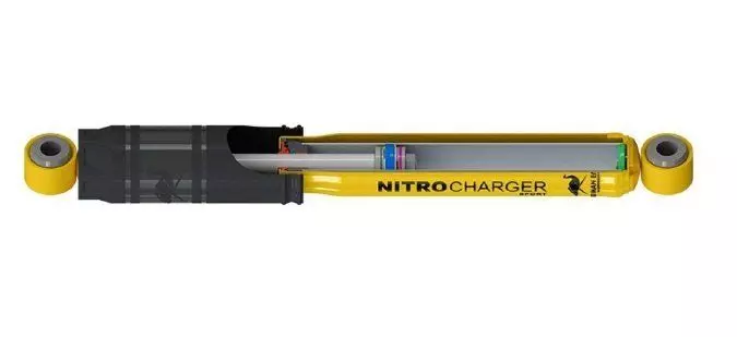 Амортизатор стойка OME NITROCHARGER Nissan Navara 05+ передней 90003